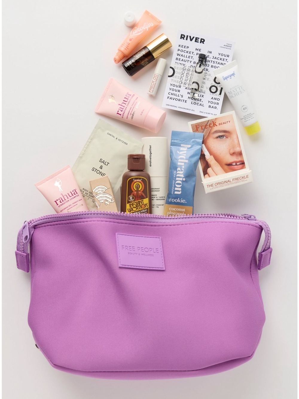Free People Summer Beauty Favorites Bag NWT